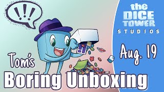 Tom's Boring Unboxing Video - August 19, 2025