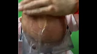 Smashing eggs on my head for subs