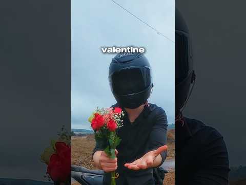 Asking her to be my valentine #valentinesday #valentinesdaygift #booktok #bikerboy #help