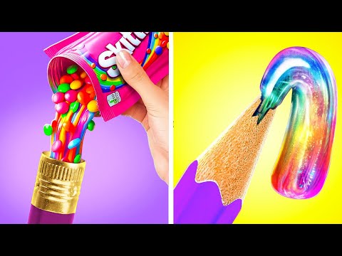 IDEIAS ENGRAÇADAS PARA ESTUDANTES! Macetes e Pegadinhas Que Salvam Vidas, por 123 GO! FOOD
