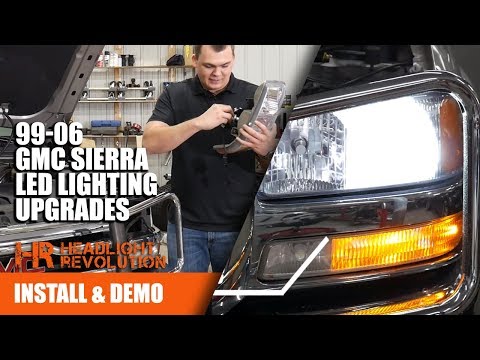 GMC Sierra 99-06 GTR Lighting LED DRL Upgrade Kit | HR