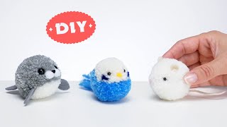 🧶 What you can make out of one pom pom 🧶