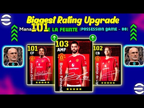 Free Bruno Fernandes Best Training Guide 🥶 || efootball 2024 ✨