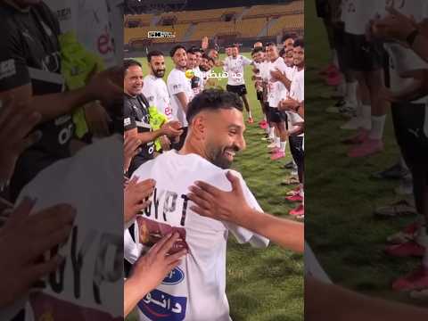 استقبال منتخب مصر لـ محمد صلاح 🤩👏👏