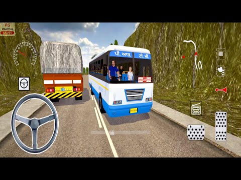 PRTC Bus Games for Android | Bharat Bus Simulator - 3D Game Android Gameplay | Indian Bus Simulator