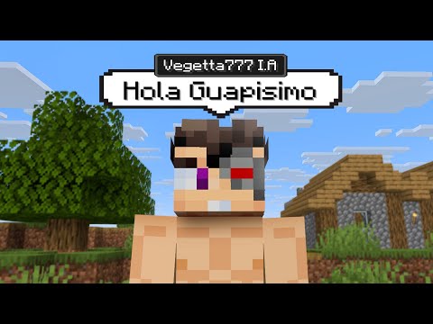 HICE una I.A. que IMITA PERSONAJES en MINECRAFT