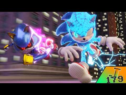 Movie Sonic VS Metal Sonic┃Part 1 (3D Fight Animation)