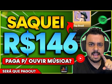 O MELHOR APP para GANHAR DINHEIRO OUVINDO MÚSICAS em 2024 - NOVO APP para GANHAR DINHEIRO