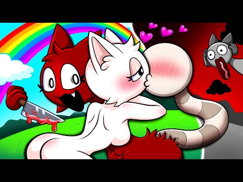 [SPRUNKI] Wenda Kissing Wyrum, But Mroona is Villian?! | Incredibox Sprunki Animation