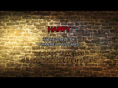 Pharrell Williams – Happy (Backing Track)