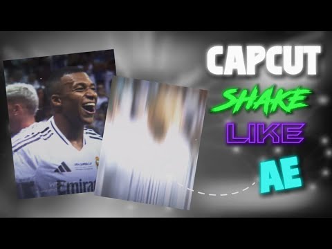 Edit Like Ae on CapCut || Shake Tutorial || #football #youtube #tutorial #capcut