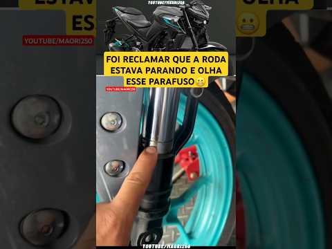 OLHA O TAMANHO DESSE PARAFUSO😬 #canalmaori250 #maorivlog #automobile #yamaha #memes #motorcycle #ktm