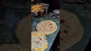 Chicken Kathi Roll CR Park #indianstreetfood #chickenroll #streetfood #asmr
