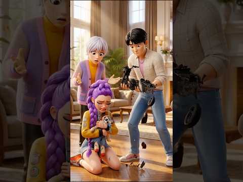 Rumi y Jinu pelean por juguetes 🧸😱 #rumi #jinu #kpopdemonhunters