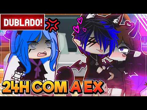 [ DUBLADO ] 24 HORAS COM A EX DO DARKZIN 😱🔥 l mini filme GACHA CLUB