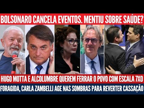 Bolsonaro é frouxo, diz Lula. Hugo Motta quer escala 7x0. Carla Zambelli age contra cassação, e mais