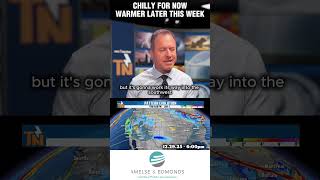 Cold now, but warming later