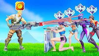 1 Bronze HACKER vs 4 Unreal