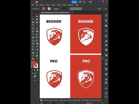 How Pros Design Yin-Yang Logos in Adobe Illustrator #ducthangds