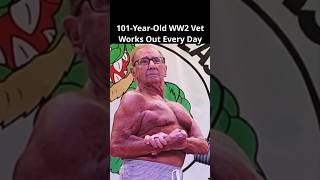 101-Year-Old WW2 Vet Works Out Every Day