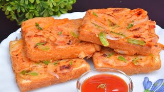 ब्रेड और सूजी का ऐसा सुपर टेस्टी नाश्ता आज तक आपने नहीं खाया होगा #instantbreakfast