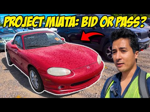 Finding a BIOHAZARD MX-5 Miata at a Copart Auction!