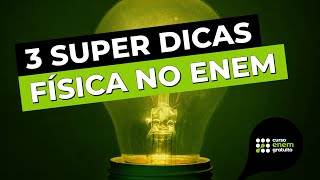 COMO TIRAR NOTA ALTA EM FÍSICA NO ENEM #estudosenem #enem