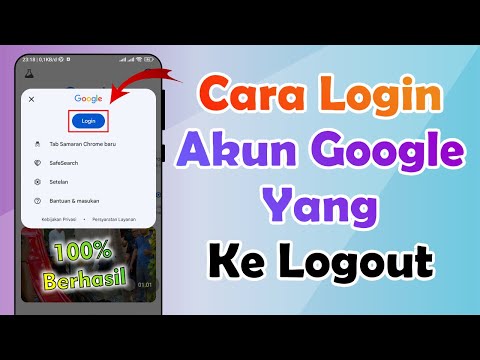 Cara Login Akun Google Yang Ke Logout