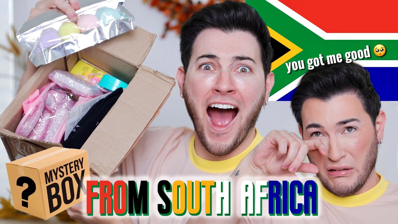 I PAID a FAN 300 TO MAKE ME A MAKEUP MYSTERY BOX. South Africa Edition!