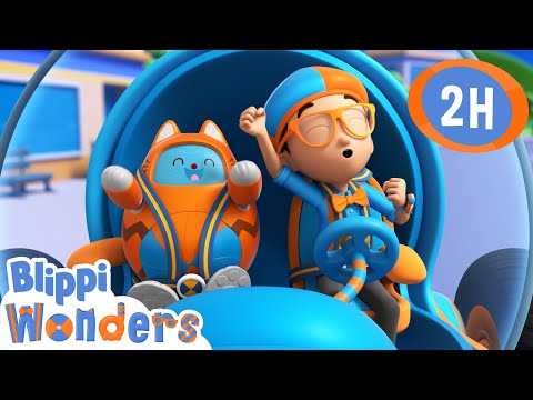 Toothbrush | Blippi Wonders | Moonbug Kids - Play and Learn