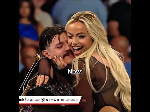 {Rhea Ripley} & Dominik Mysterio and Liv Morgan | Then vs Now #rhea #morgan #wwe #shorts #edits