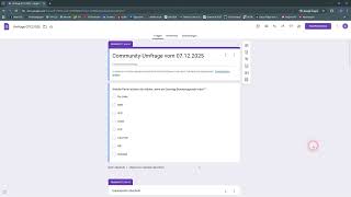 neue Community-Umfrage (07.12.2025)