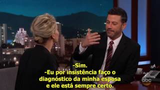 LEGENDADO: Jennifer Lawrence e Jimmy Kimmel são hipocondríacos
