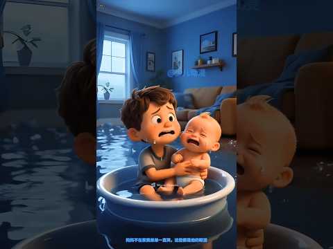 चिंकी के घर के छत से पानी टपक रहा है 😱 #shorts #trending #cartoon