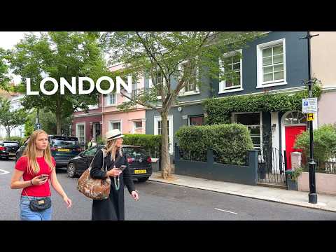 [4K]🇬🇧 A Lovely Walk in Notting Hill, London’s Most Adorable Area💖 Jun. 2025