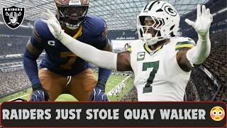 BREAKING: Raiders Add MONSTER Linebacker Quay Walker