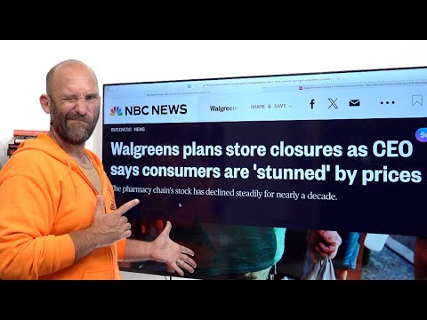 WALGREENS CLOSING because USA ECONOMY is FAILING - nothing says 'good economy' like failed business