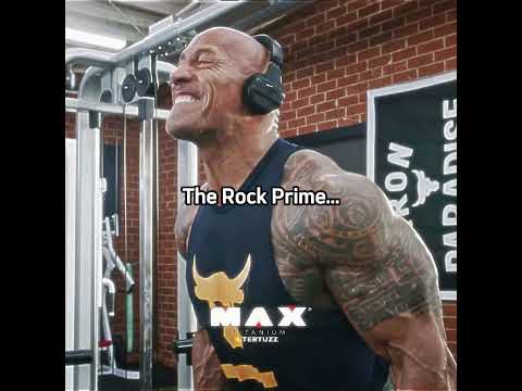 The Rock Prime 🔥 | Cupom 🏷 TERTUZZ na #MaxTitanium #therock #bodybuilders #mrolympia #gymmotivation