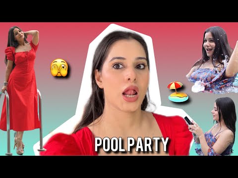 Going For A POOL PARTY 🌊 GRWM FULL VLOG 🫣 #vlog #poolparty #summerfun