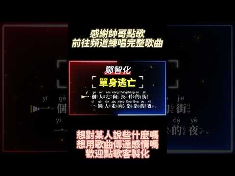 鄭智化 – 單身逃亡 #ktv #字幕 #字幕版 #傳情