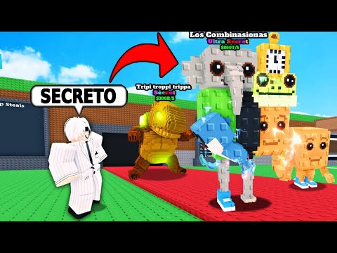 Robé EL NUEVO BRAINROT SUPREMO del EVENTO SECRETO en Steal a brainrot (roba un brainrot)