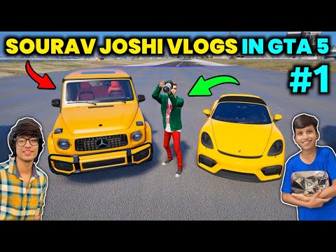 😍Sourav Joshi Vlogs New House in Gta 5 । Sourav Joshi Vlogs New Car in gta 5 ।Sourav Joshi Vlogs #01