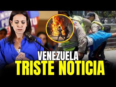 ULTIMA HORA, TRAGEDIA en Venezuela, VALIENTE Marina Corina. Apoyemos al país.