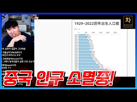 중국 인구가 눈에 보이게 줄어드는 다양한 이유! (몰아보기)