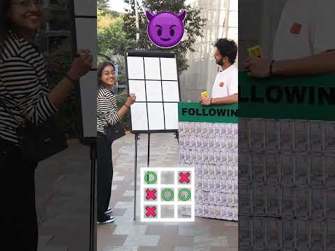 WIN ₹10,000 IF YOU BEAT ME IN TIC TAC TOE