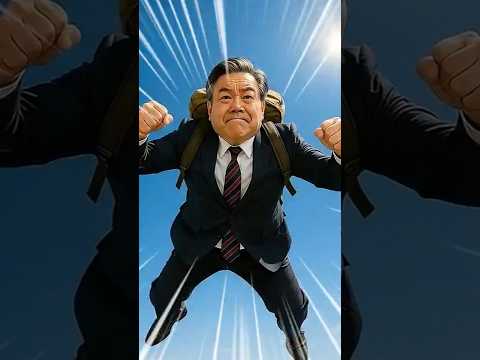 국회의원이 메고 뛰어내린 것의 정체 ㅋㅋ #코믹 #유머