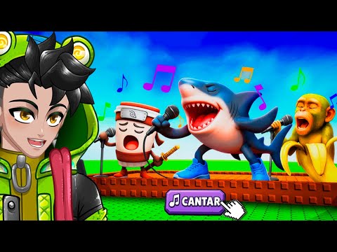 LOS BRAINROT SON CANTANTES en ROBLOX (HACEMOS UNA CANCION) 🐸 SIMBA