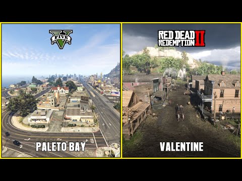 Why Size Doesn’t Matter: Paleto Bay vs Valentine – GTA V vs RDR2 Town Comparison