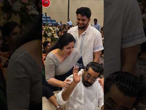 ബിജു ഇതാണ് എന്റെ മകൻ😂 ചെറിയ മകനെ പരിചയപ്പെടുത്തി ആനി ചേച്ചി❤️#aani #shajikailas #wedding #family