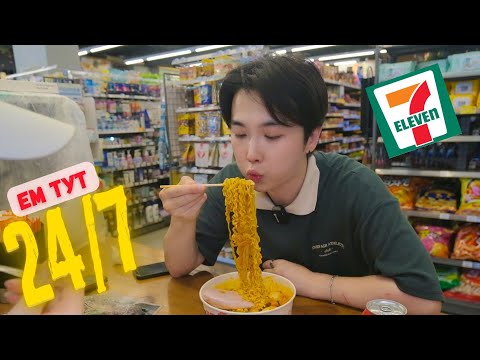 Ем в Корейских Магазинах 24 часа. Сравнение 7-eleven, CU и др…